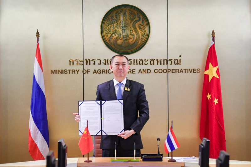 ไทย - จีน จับมือ ลงนามพิธีสาร ขยายด่านนำเข้า – ส่งออก